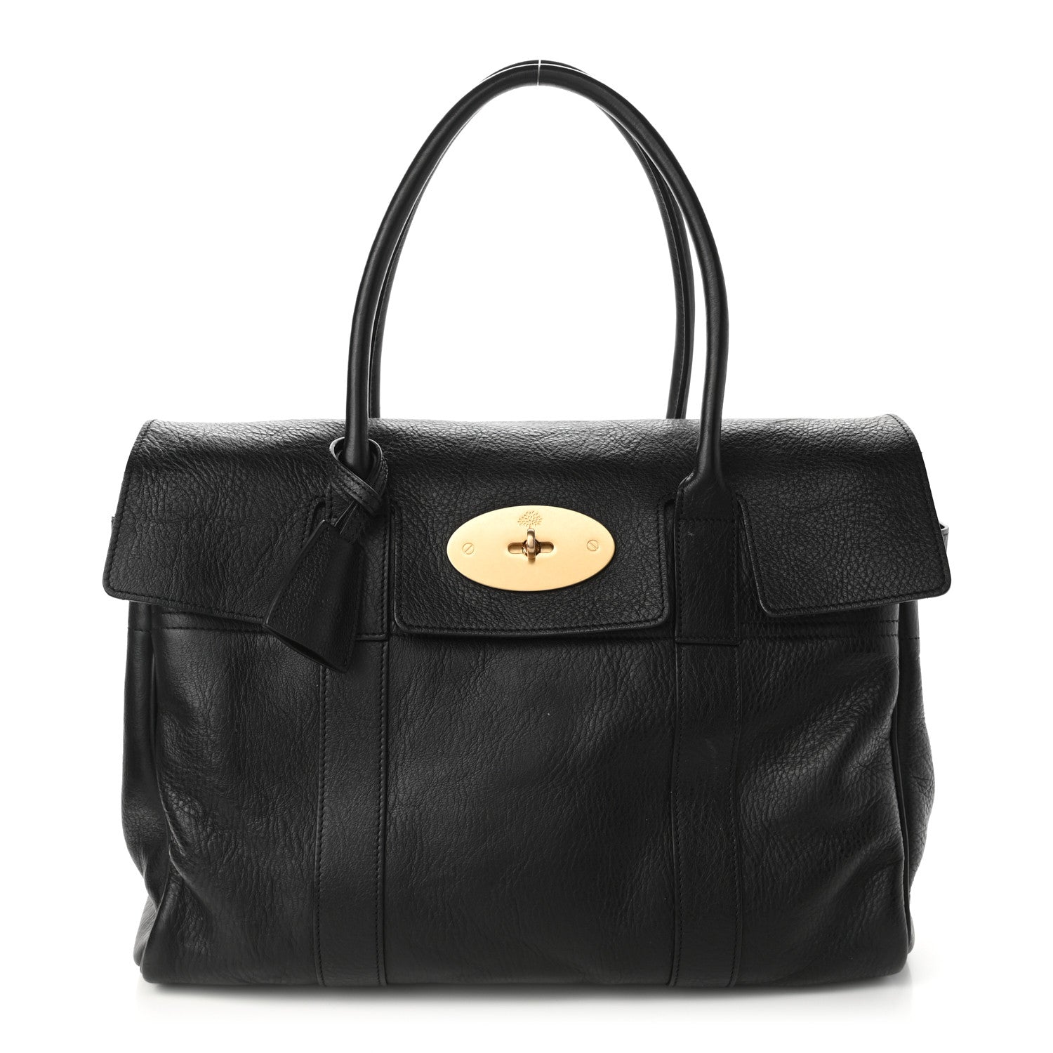 Mulberry Natural Leather Bayswater Black 1 of 10