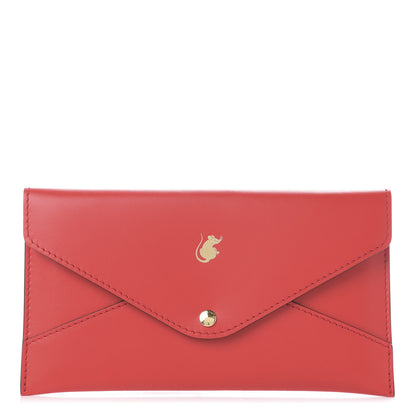 Louis Vuitton Veau Cachemire Chinese New Year Rat Envelope Pouch Red 1 of 5