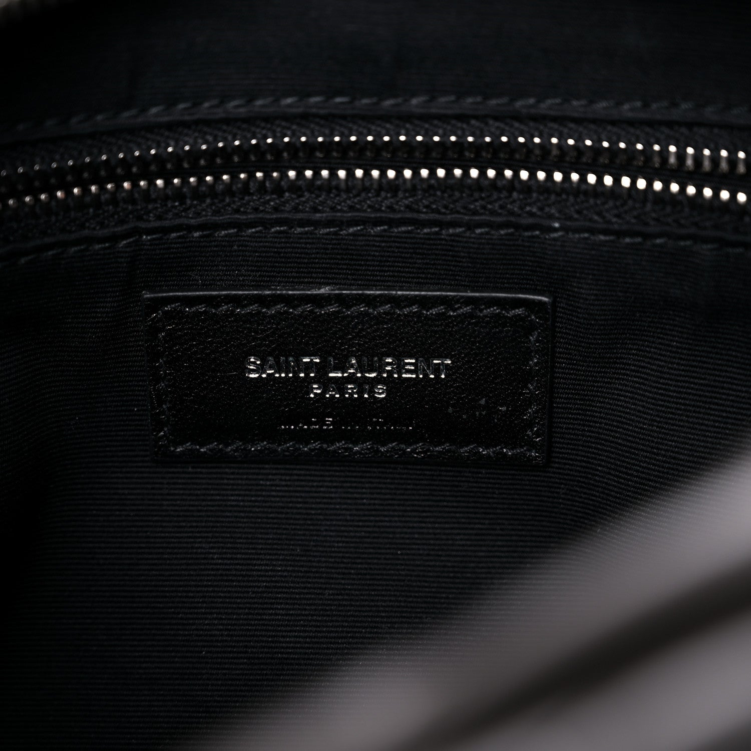 Saint Laurent Calfskin Y Quilted Monogram Small Loulou Bowling Bag Earth 6 of 12