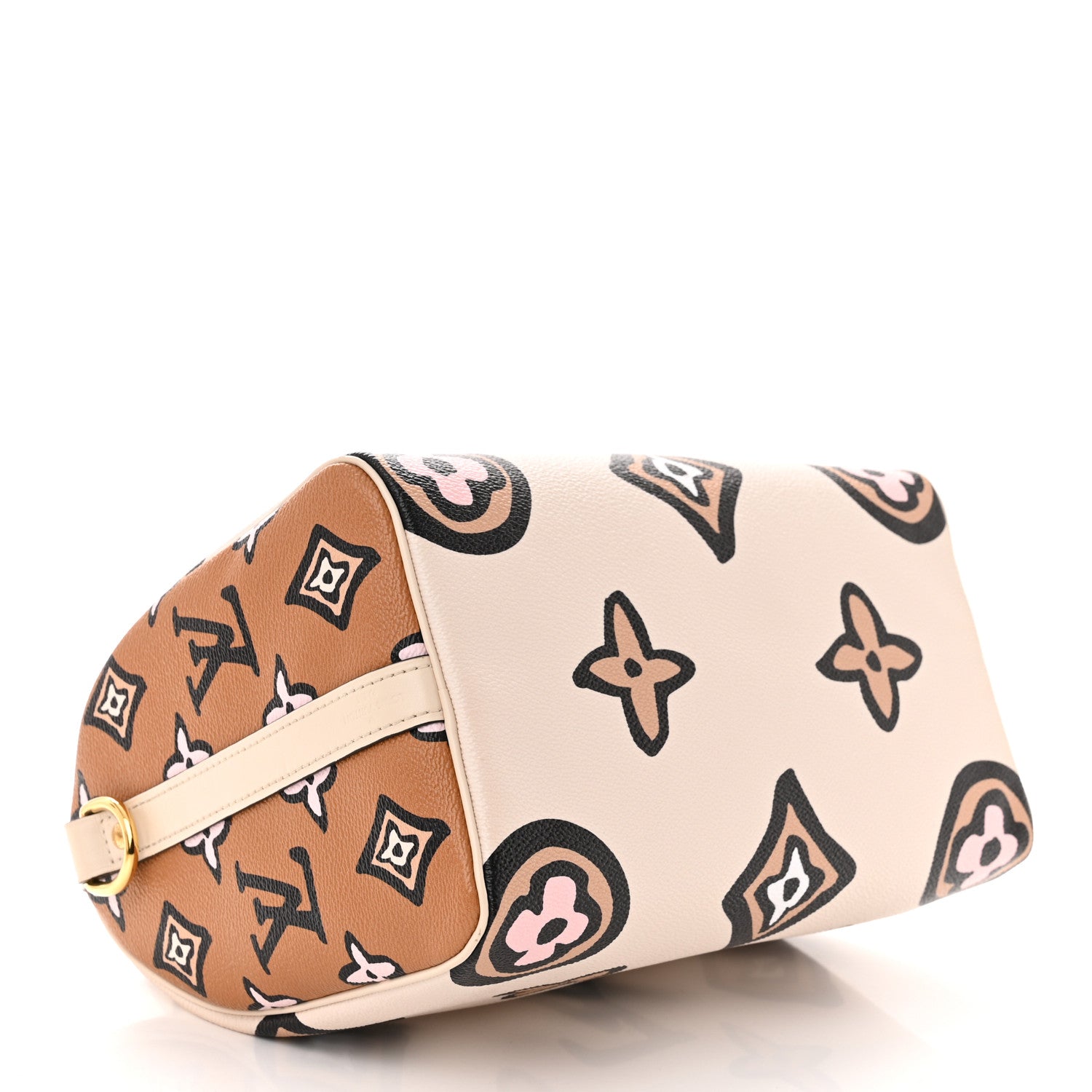 Louis Vuitton Monogram Giant Wild At Heart Speedy Bandouliere 25 Creme 4 of 12