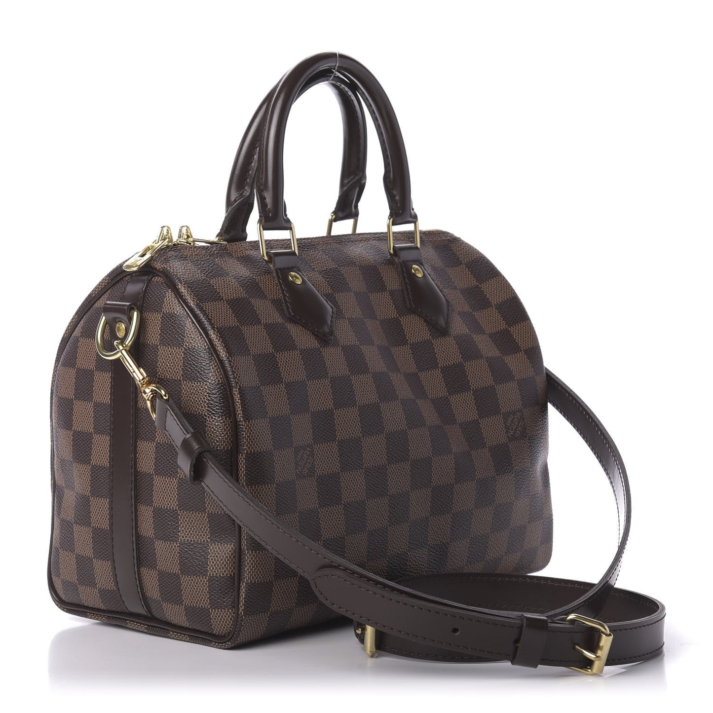 Damier Ebene Speedy Bandouliere 25