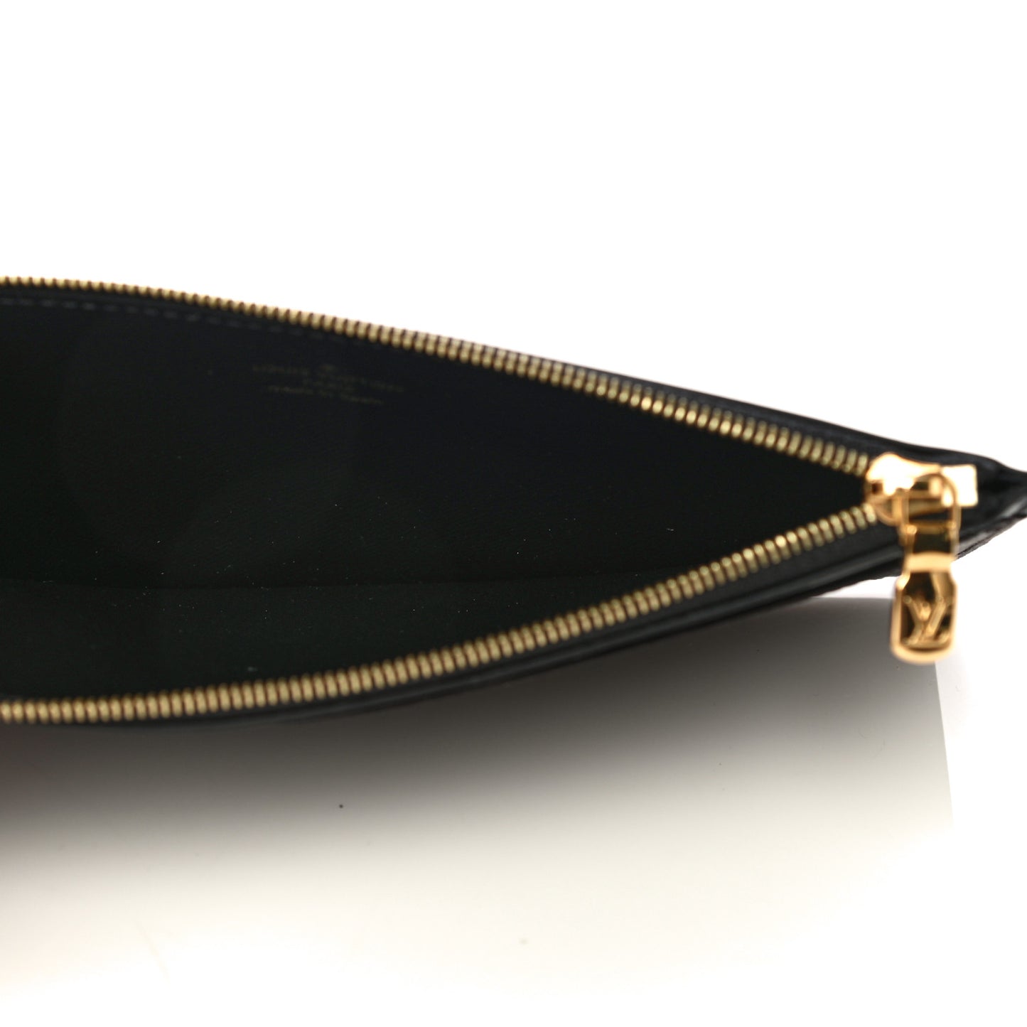 Monogram Slim Purse Black