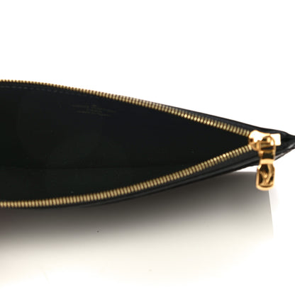 Louis Vuitton Monogram Slim Purse Black 5 of 10