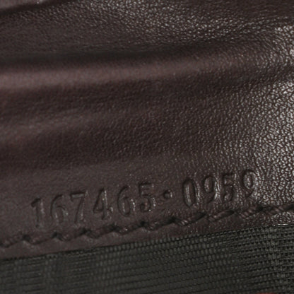 Gucci Guccissima Princy French Flap Wallet Chocolate Brown 8 of 9