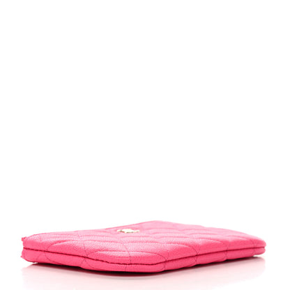 Chanel Caviar Quilted Small Cosmetic Case Pink 4 of 8