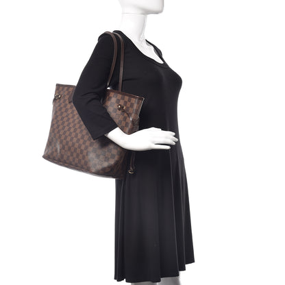 Louis Vuitton Damier Ebene Neverfull MM 2 of 21