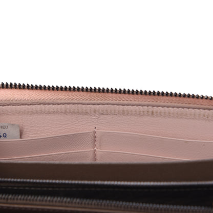 Bottega Veneta Nappa Intrecciato Zip Around Wallet Lotus 8 of 17
