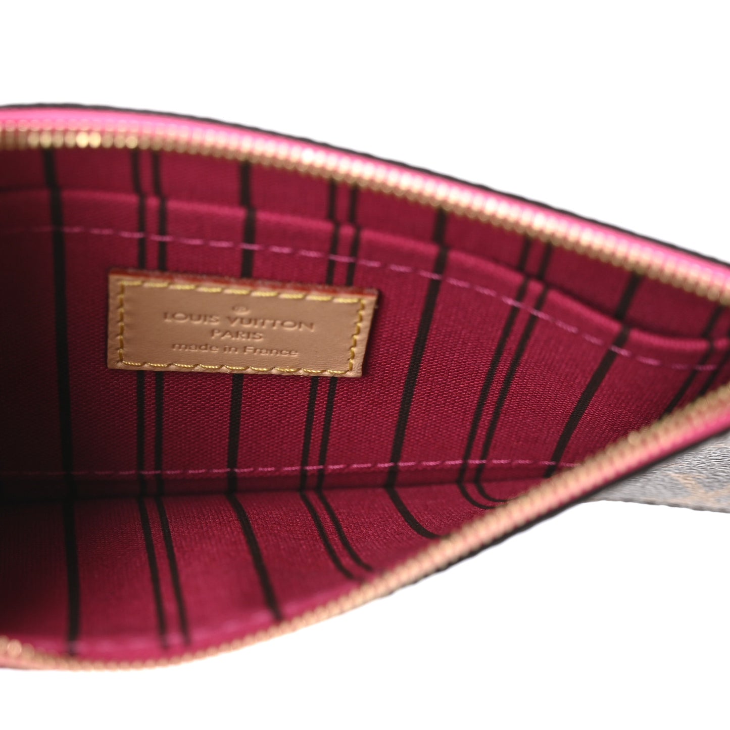 Monogram Neverfull PM Pochette Pivoine