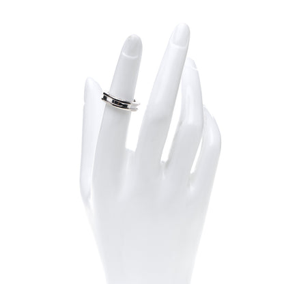 Bulgari 18K White Gold B.Zero1 One-Band Ring 49 4.75 2 of 6