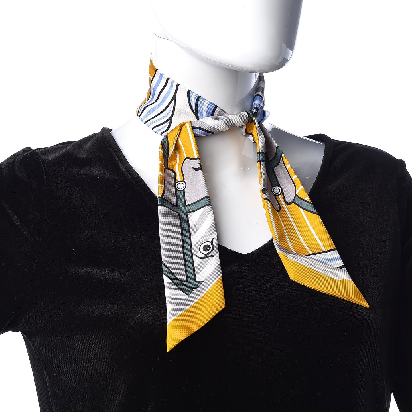 Silk Quadrige Twilly
