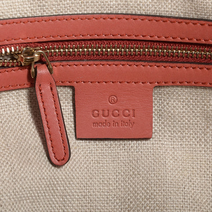 Gucci Linen Canvas Medium Craft Logo Tote 7 of 10