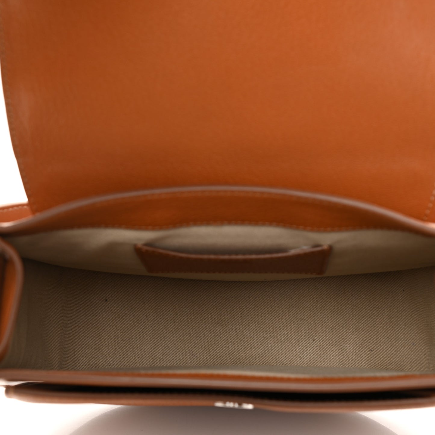 Grained Calfskin Large Tess Bag Caramel