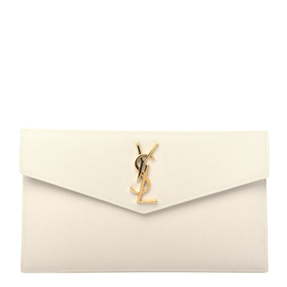 Saint Laurent Grain De Poudre Uptown Pouch Crema Soft 1 of 7