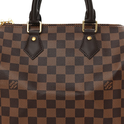 Louis Vuitton Damier Ebene Speedy Bandouliere 25 7 of 9