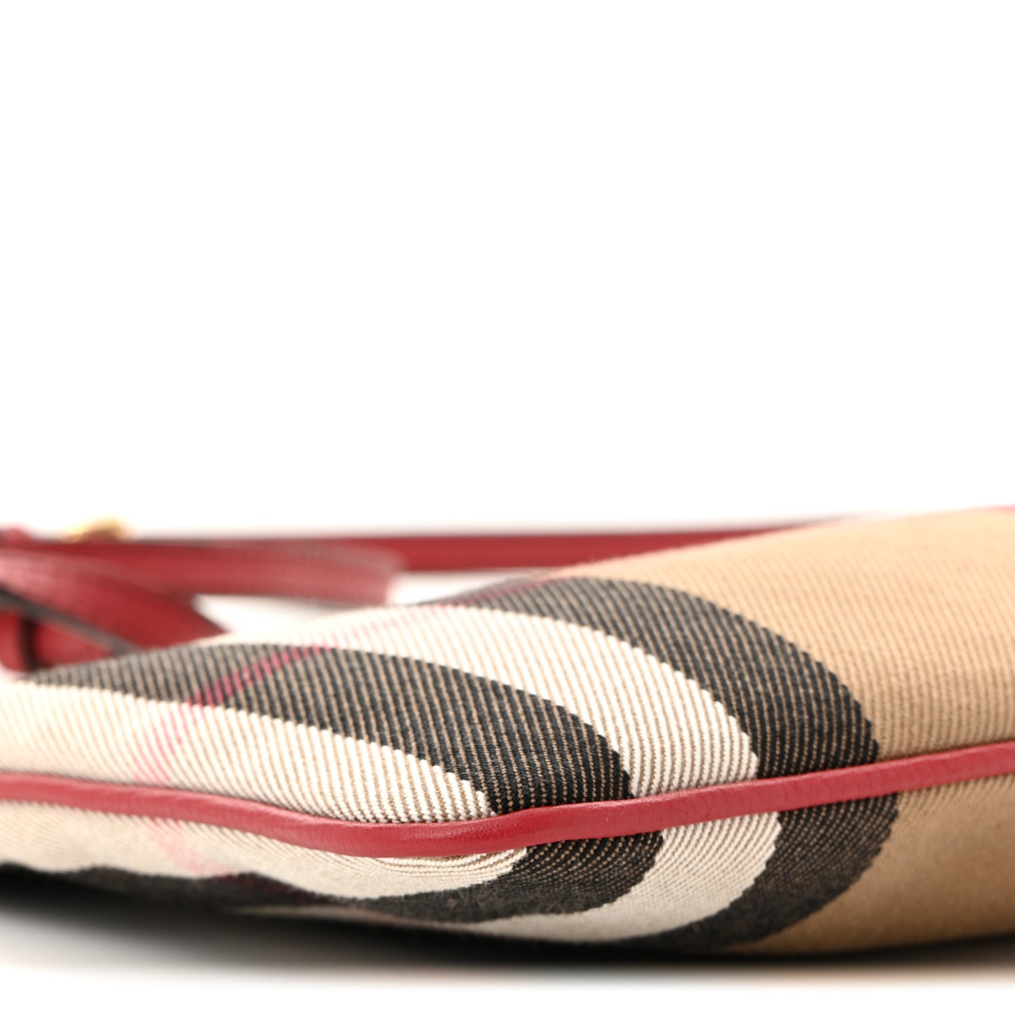 House Check Derby Peyton Crossbody Clutch Bag Red