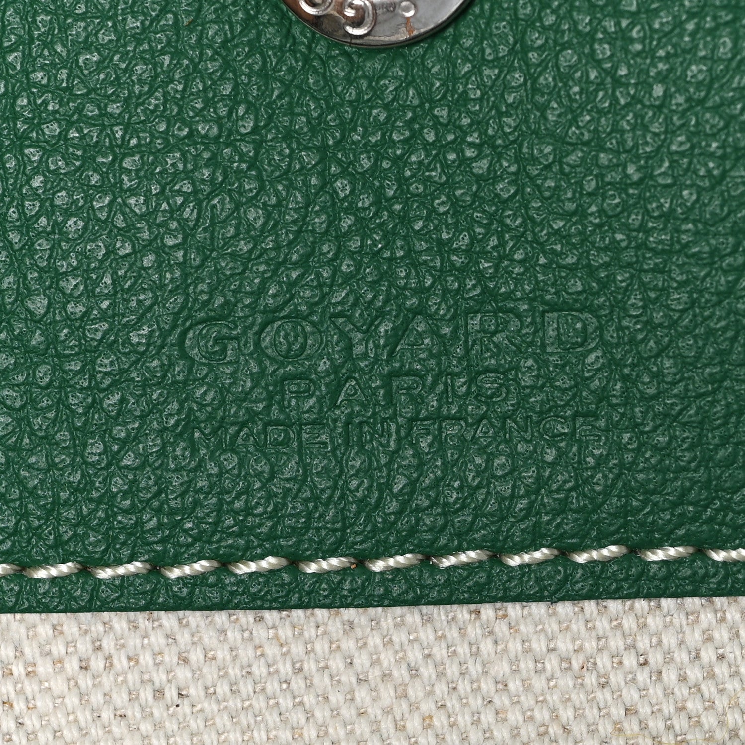 Goyard Goyardine Boheme Hobo Green 7 of 10
