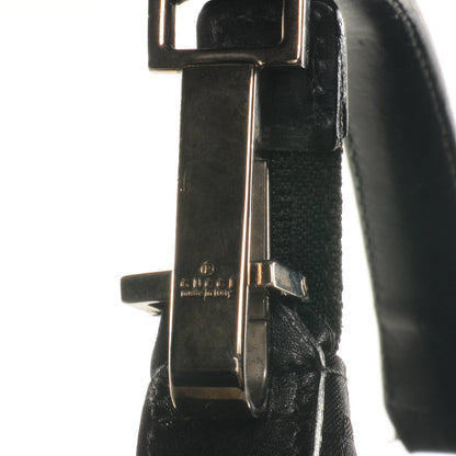 Gucci Nylon Monogram Hobo Black 4 of 7