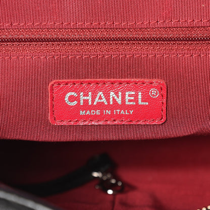 Chanel Aged Calfskin Quilted Medium Gabrielle Hobo Black 6 of 8