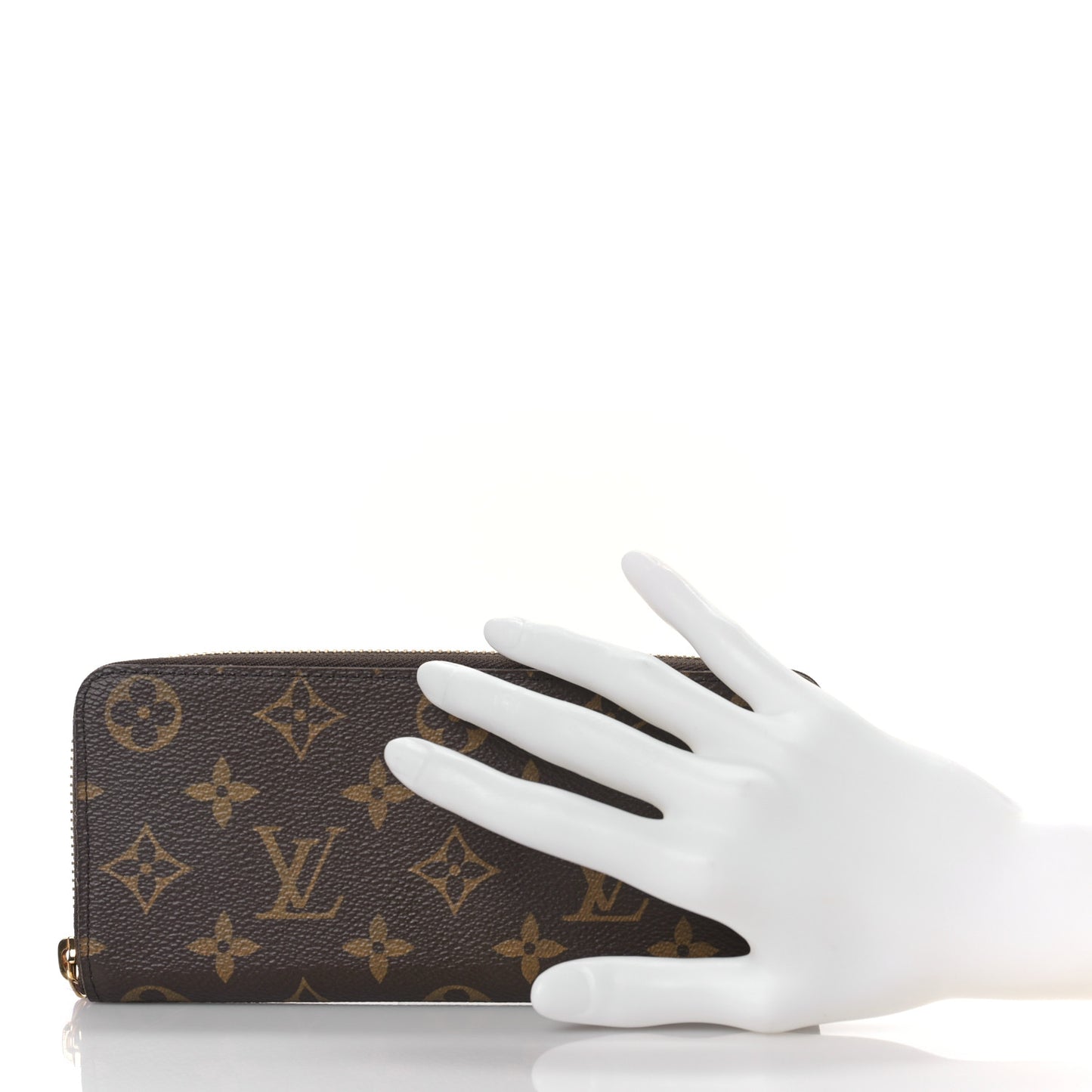 Monogram Clemence Wallet Fuchsia