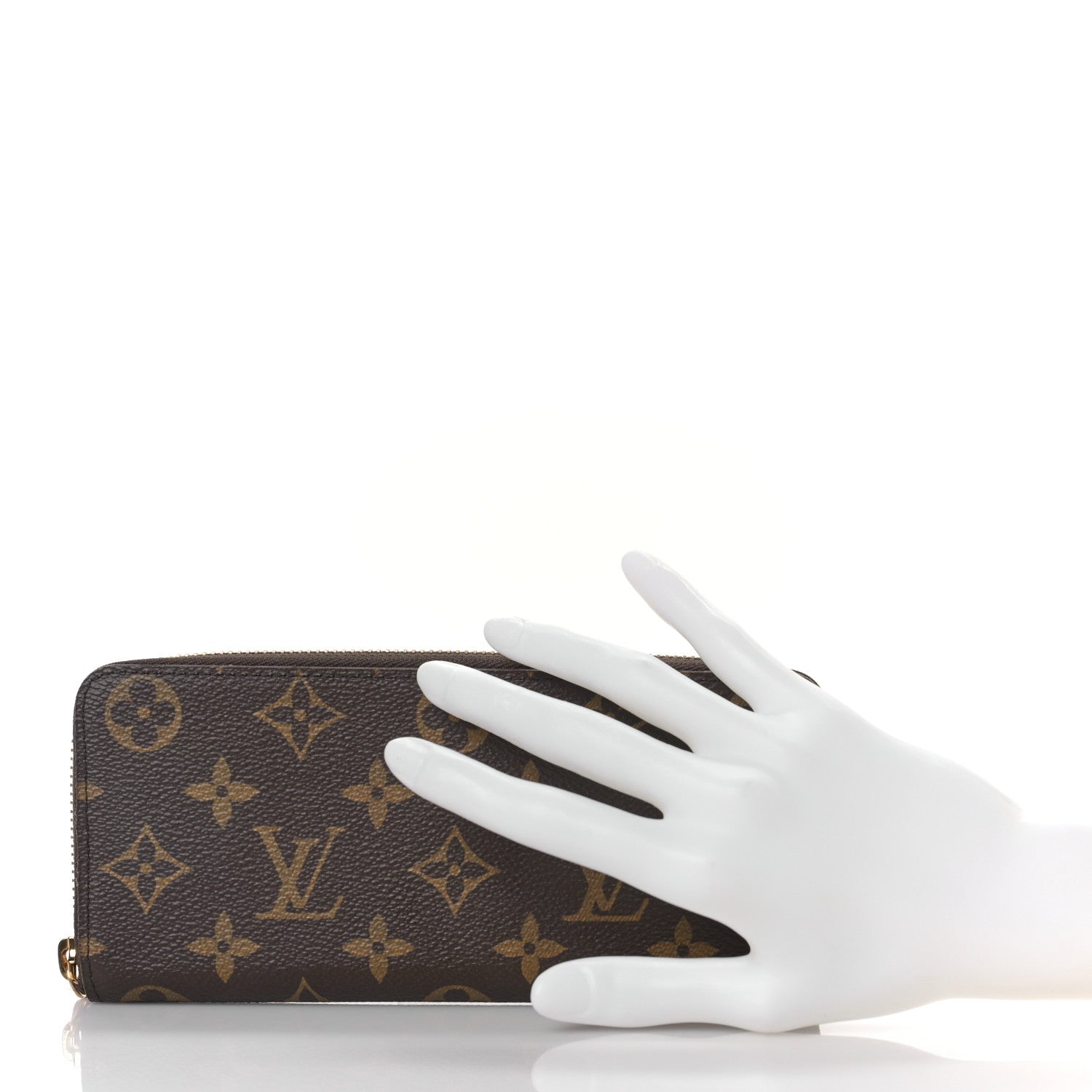 Louis Vuitton Monogram Clemence Wallet Fuchsia 2 of 9