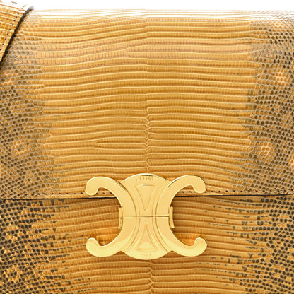 Celine Lizard Teen Triomphe Ochre 8 of 11