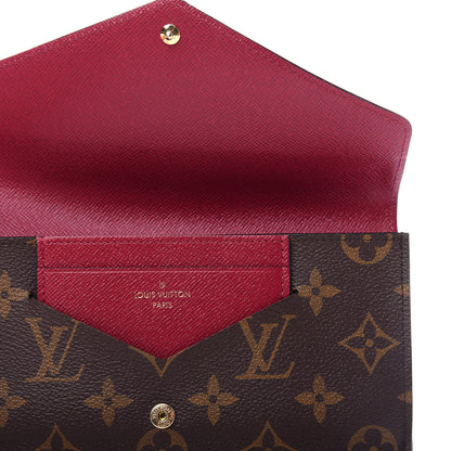 Louis Vuitton Monogram Jeanne Wallet Fuchsia 5 of 8