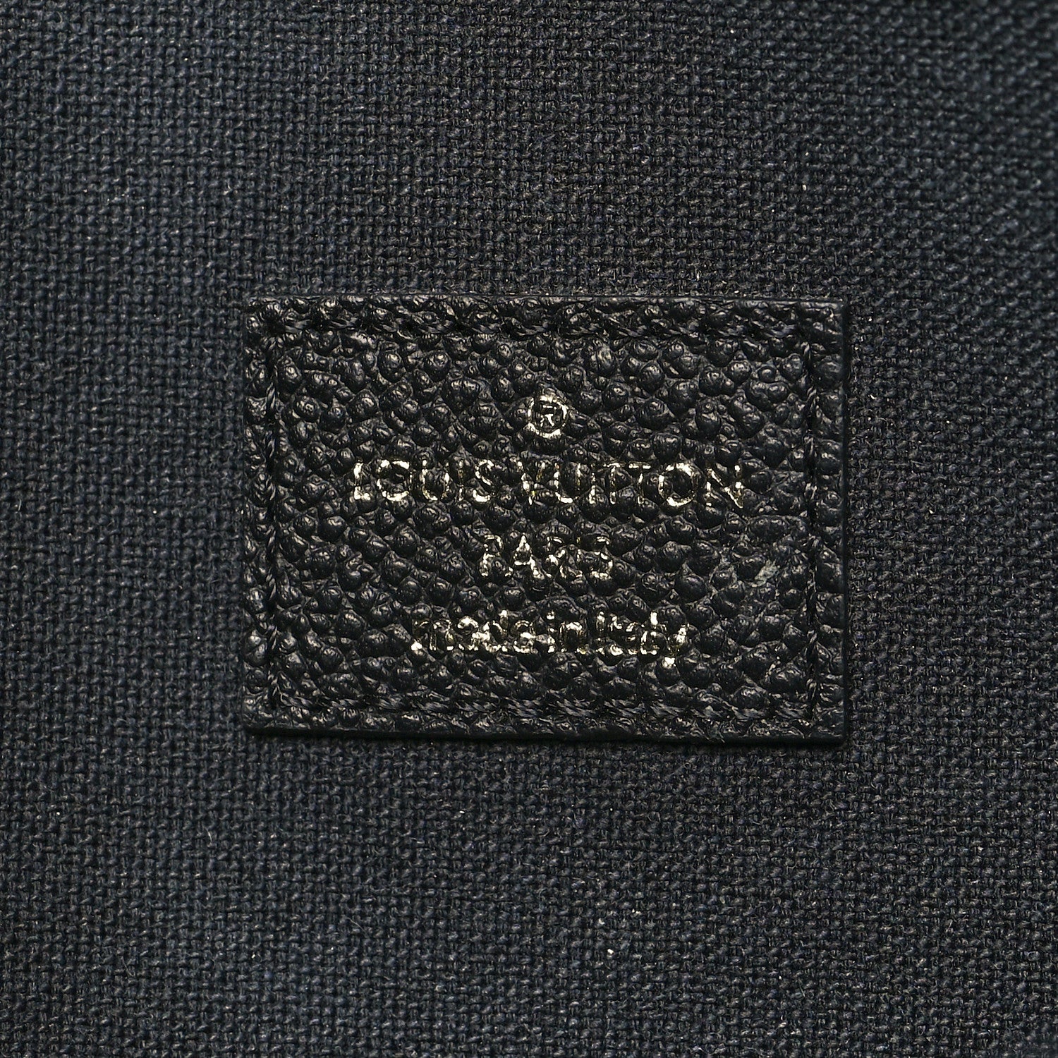 Louis Vuitton Empreinte Pochette Felicie Chain Wallet Black 8 of 12