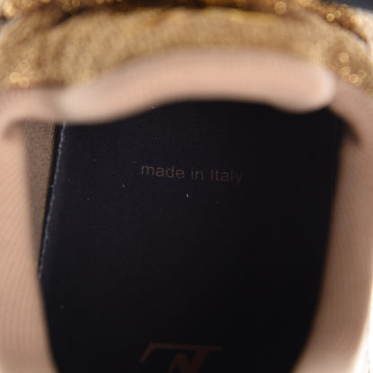 Louis Vuitton Technical Knit Mens V.N.R Sneakers 8.5 Gold 10 of 11