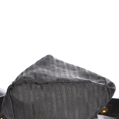Prada Vitello Daino Tote Nero Black 10 of 10