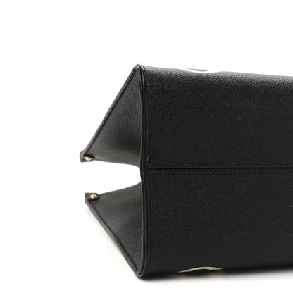 Louis Vuitton Empreinte Monogram Giant Onthego MM Black Beige 8 of 9