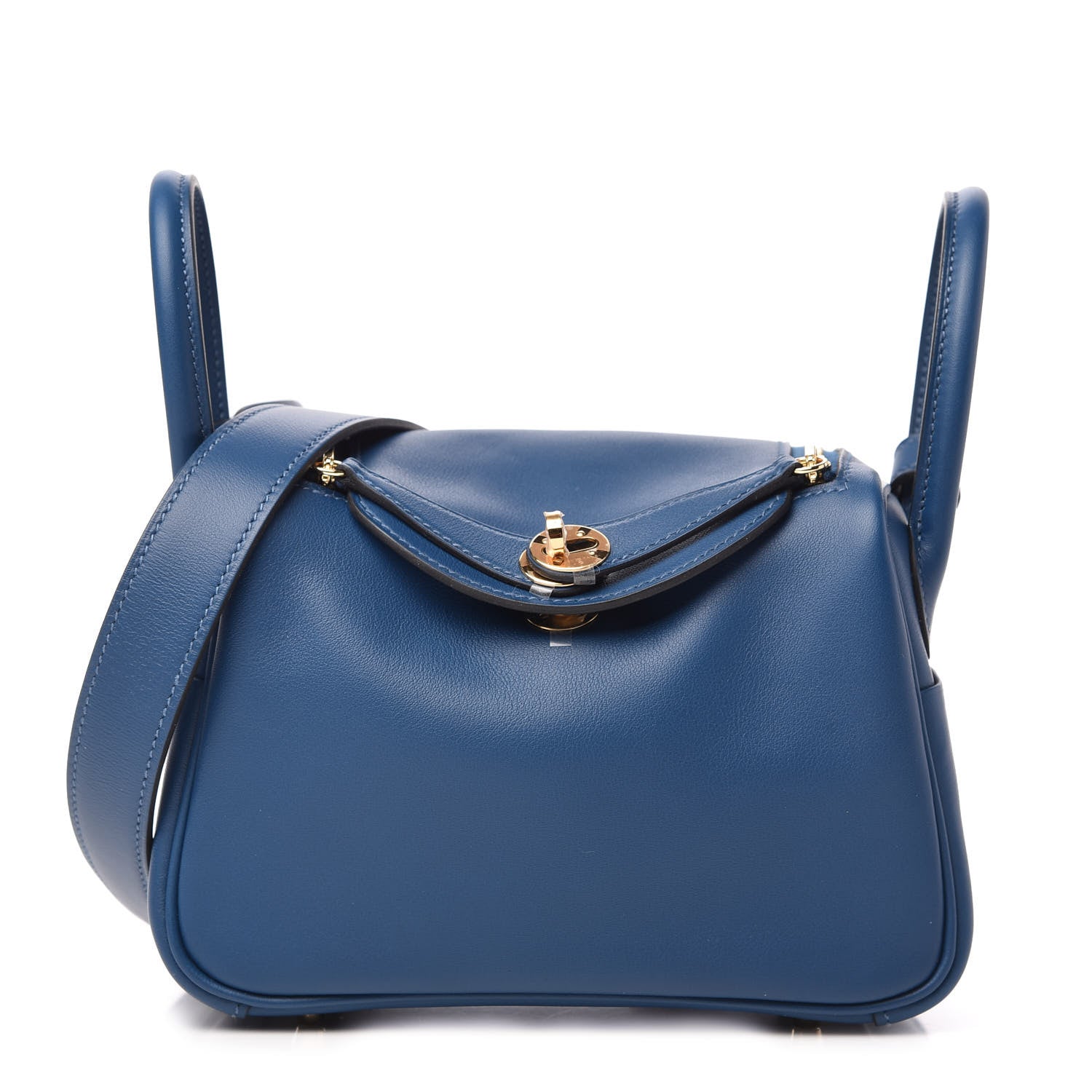 Hermes Swift Mini Lindy 20 Deep Bleu 1 of 9