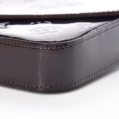 Louis Vuitton Vernis Pochette Felicie Chain Wallet Amarante 11 of 13