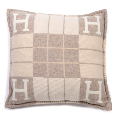 Hermes Wool Cashmere Avalon III Pillow PM Coco Camomille 5 of 6
