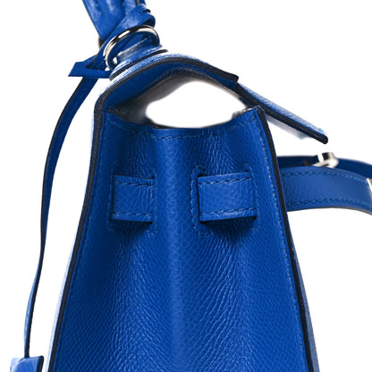 Hermes Epsom Kelly Sellier 25 Bleu Zellige 15 of 38