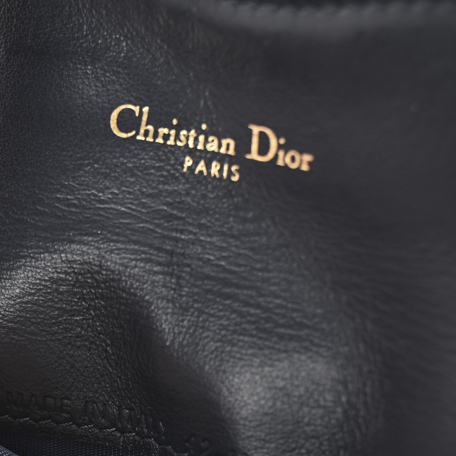 Christian Dior Oblique Saddle Card Holder Blue 7 of 7