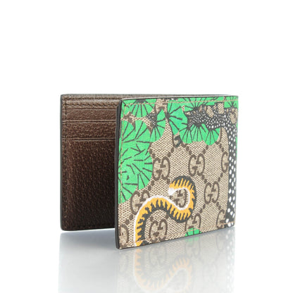 Gucci GG Supreme Monogram Bengal Bi-Fold Wallet Beige Yard 3 of 7