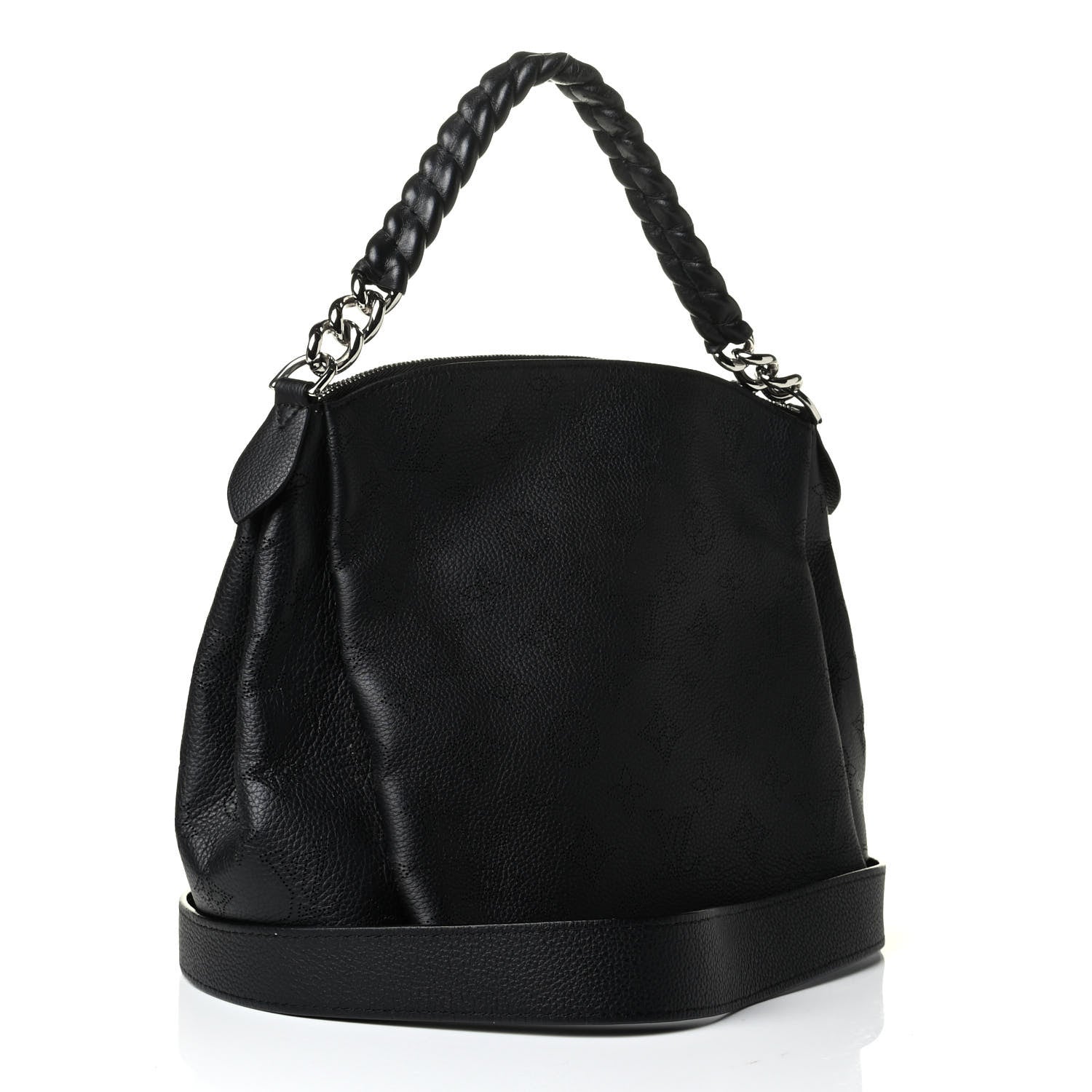 Louis Vuitton Mahina Babylone Chain BB Black 2 of 8