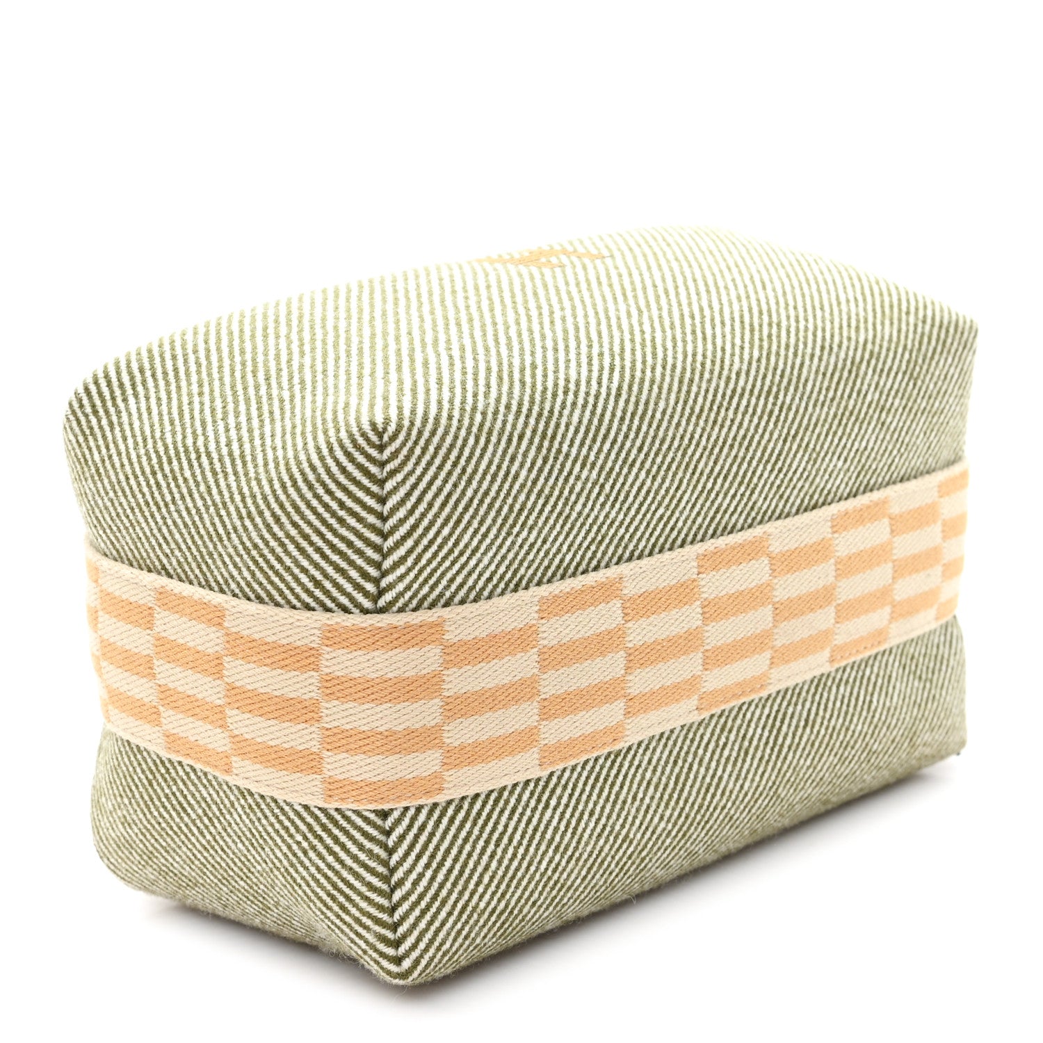 Hermes Wool Small Bride-A-Brac H Natte Pouch Vert Foret 4 of 6
