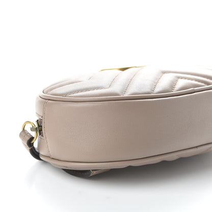 Gucci Calfskin Matelasse GG Marmont Belt Bag 85 34 Porcelain Rose 6 of 10