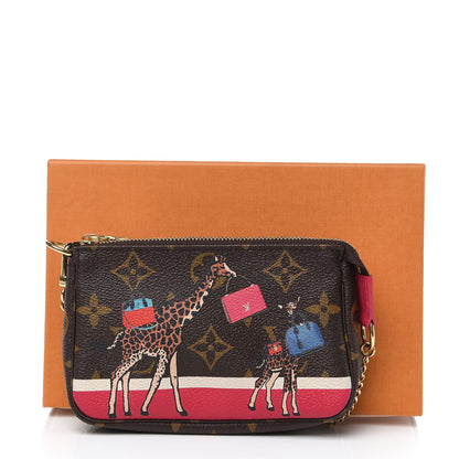 Louis Vuitton Monogram 2017 Christmas Animation Mini Pochette Accessories 8 of 8