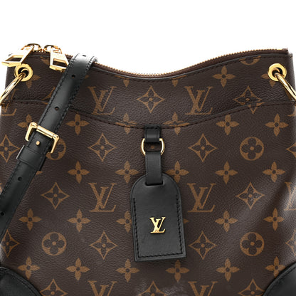Louis Vuitton Monogram Odeon PM Black 6 of 10