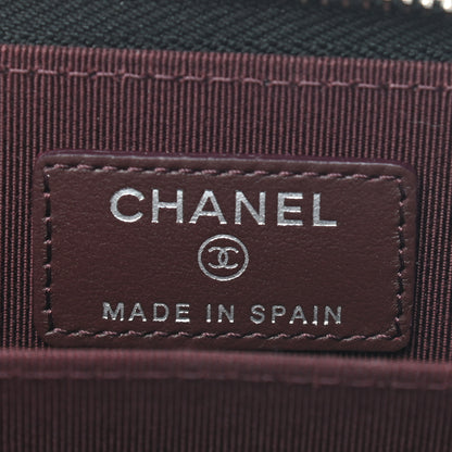 Chanel Caviar Quilted Zip Coin Purse Black 6 of 7