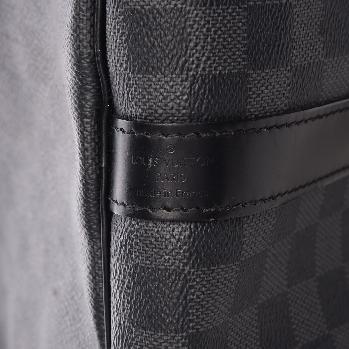 Damier Graphite Keepall Bandouliere 55