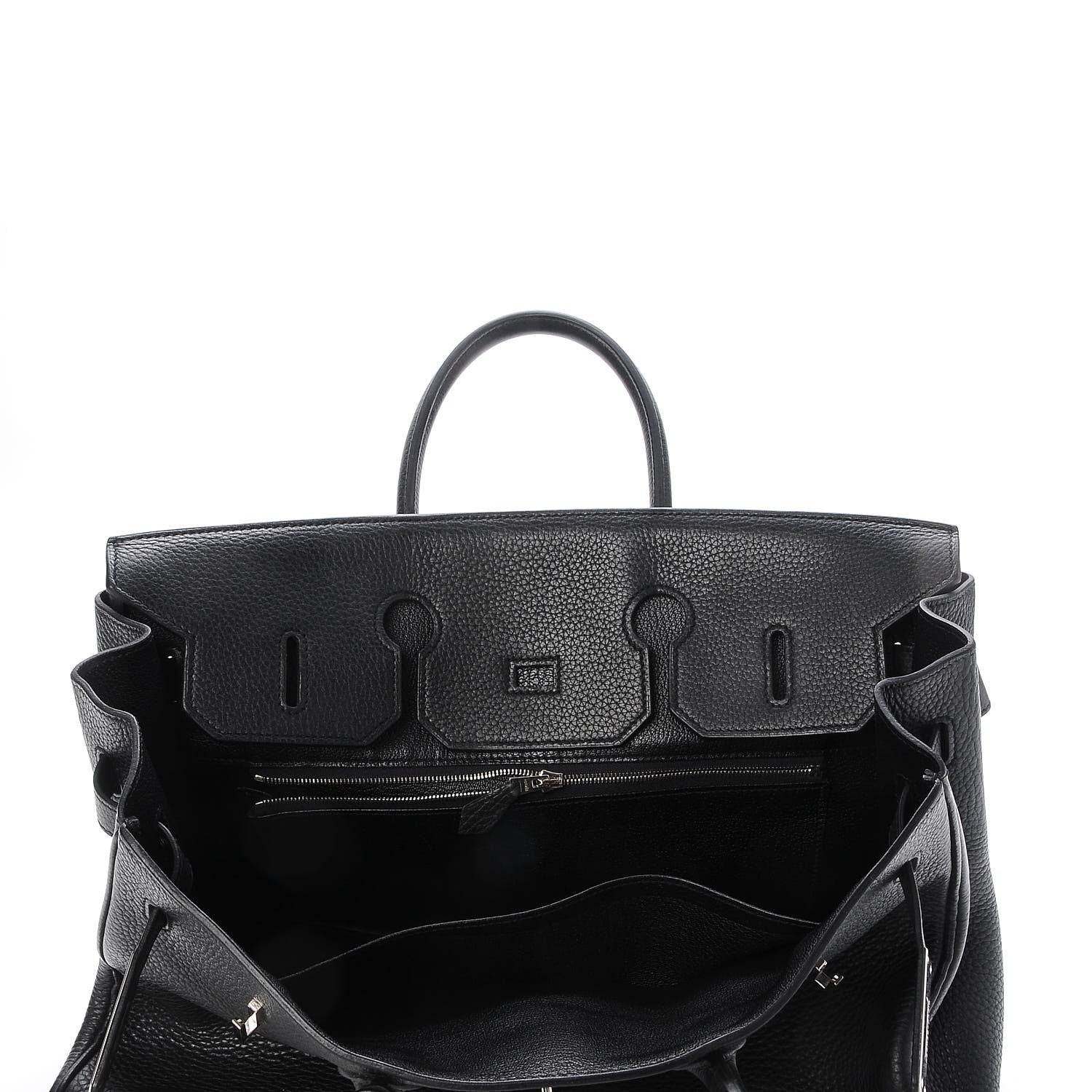 Hermes Taurillon Clemence Birkin 35 Black 7 of 32