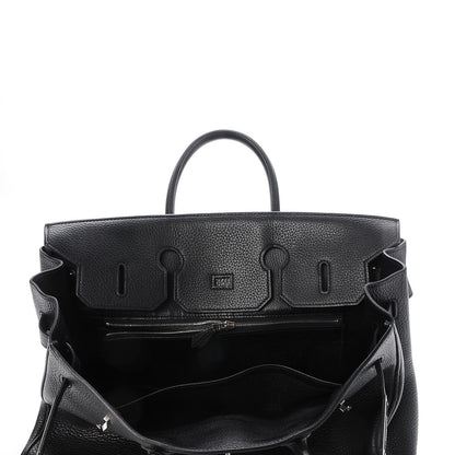 Hermes Taurillon Clemence Birkin 35 Black 7 of 32