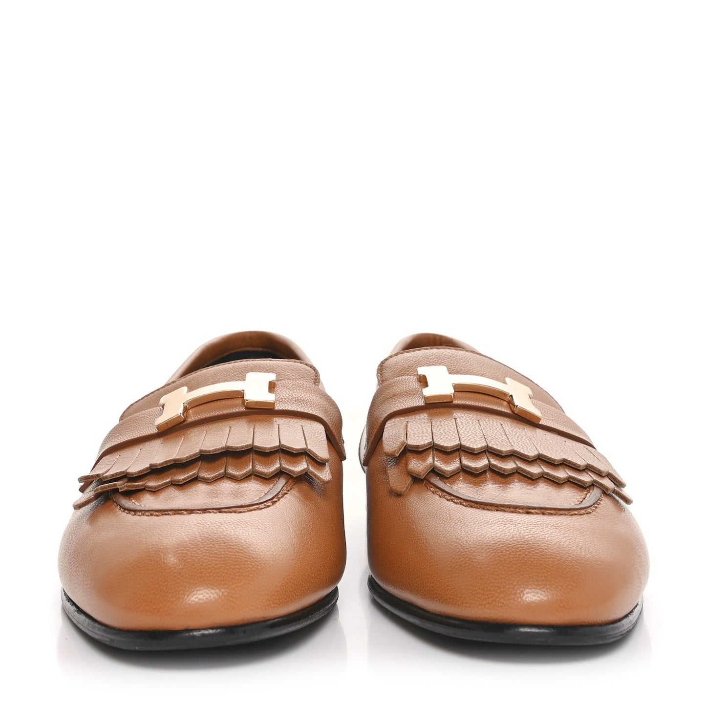 Goatskin Womens Royal Loafers 39 Naturel