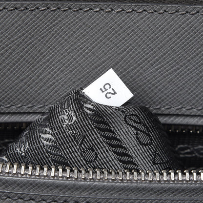 Prada Saffiano Medium Galleria Double Zip Tote Marmo 7 of 12