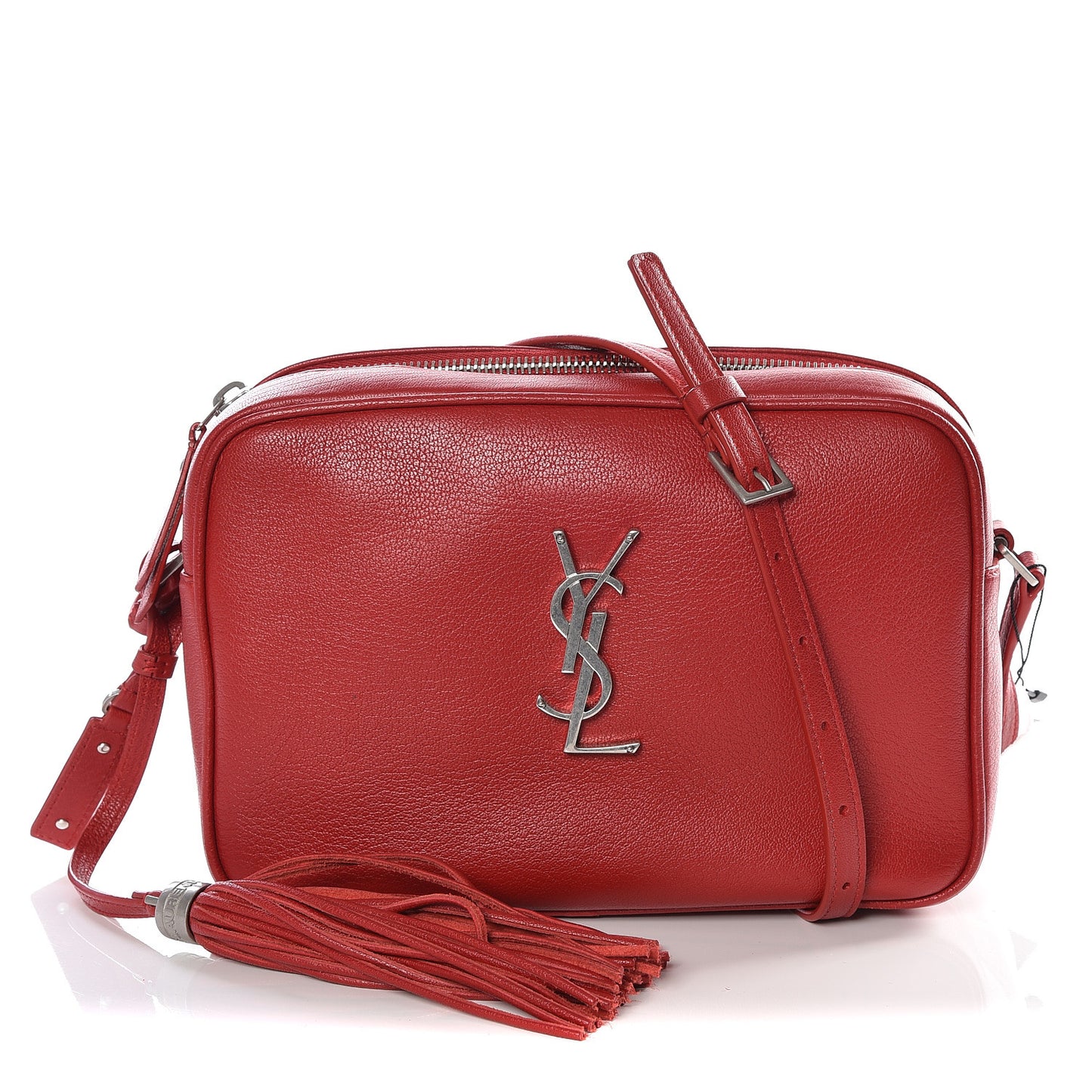 Lambskin Monogram Lou Camera Bag Eros Red