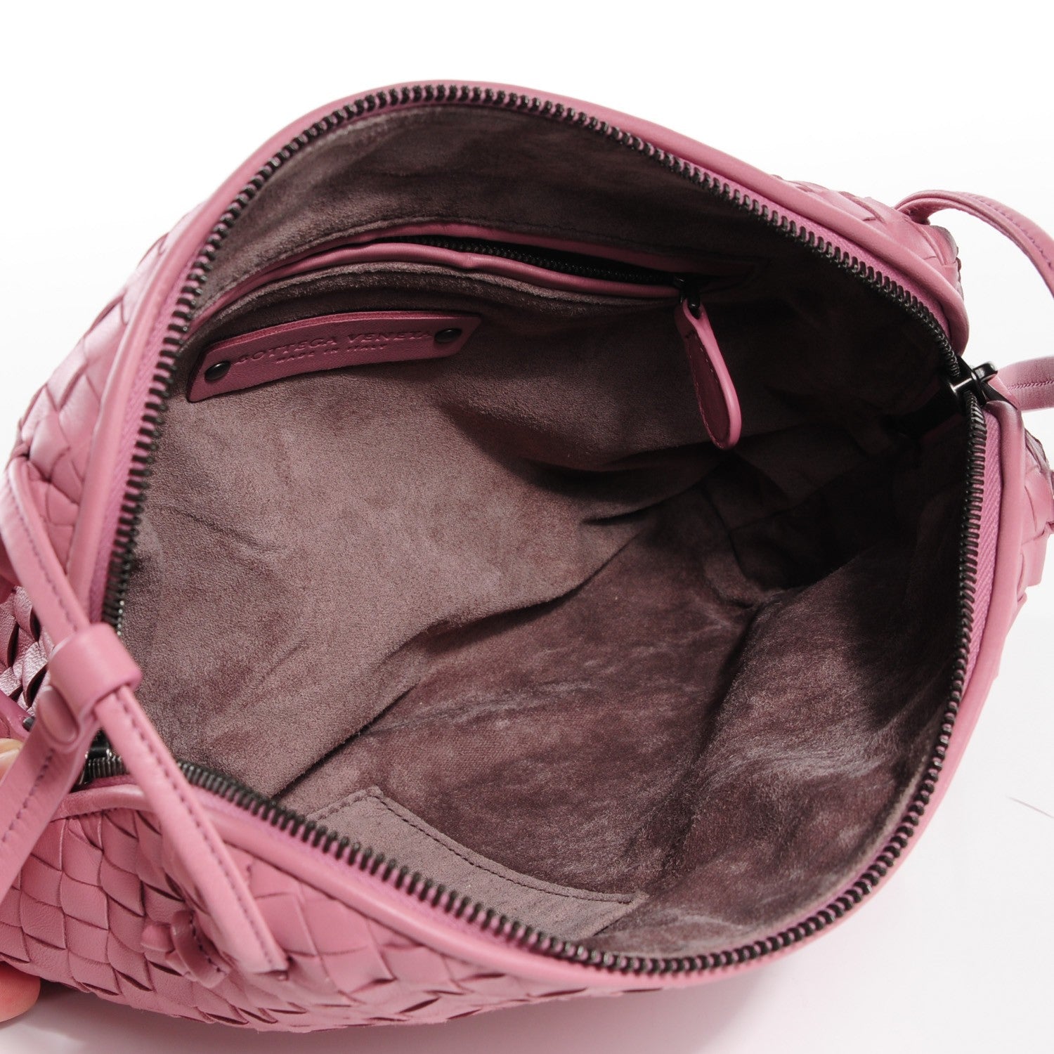 Bottega Veneta Nappa Intrecciato Pillow Crossbody Messenger Mallow 5 of 8
