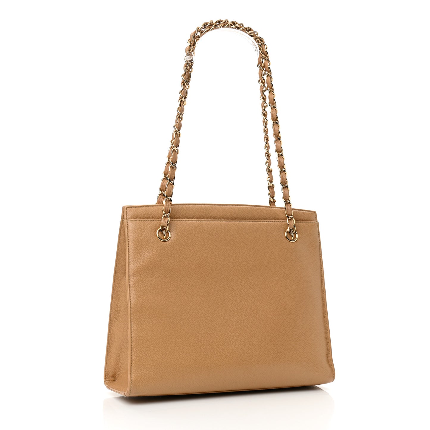 Caviar Shopping Tote Beige